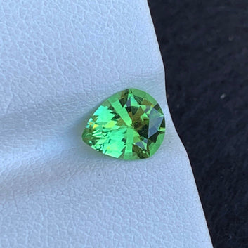 Loose apple green tourmaline