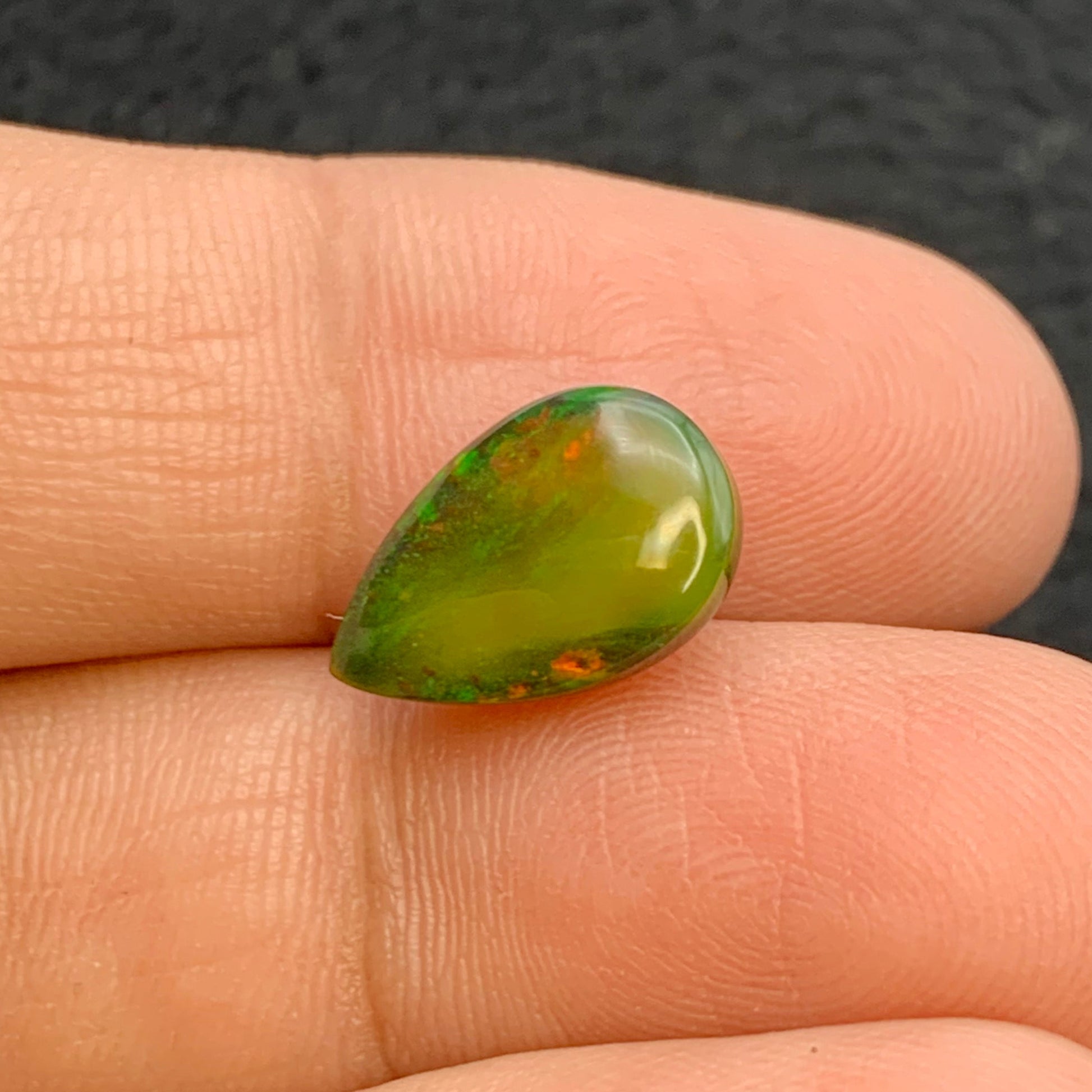 Green brown Opal