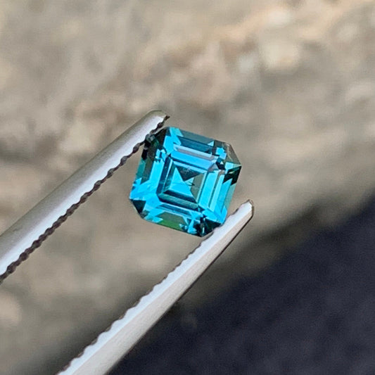 Loose neon blue tourmaline