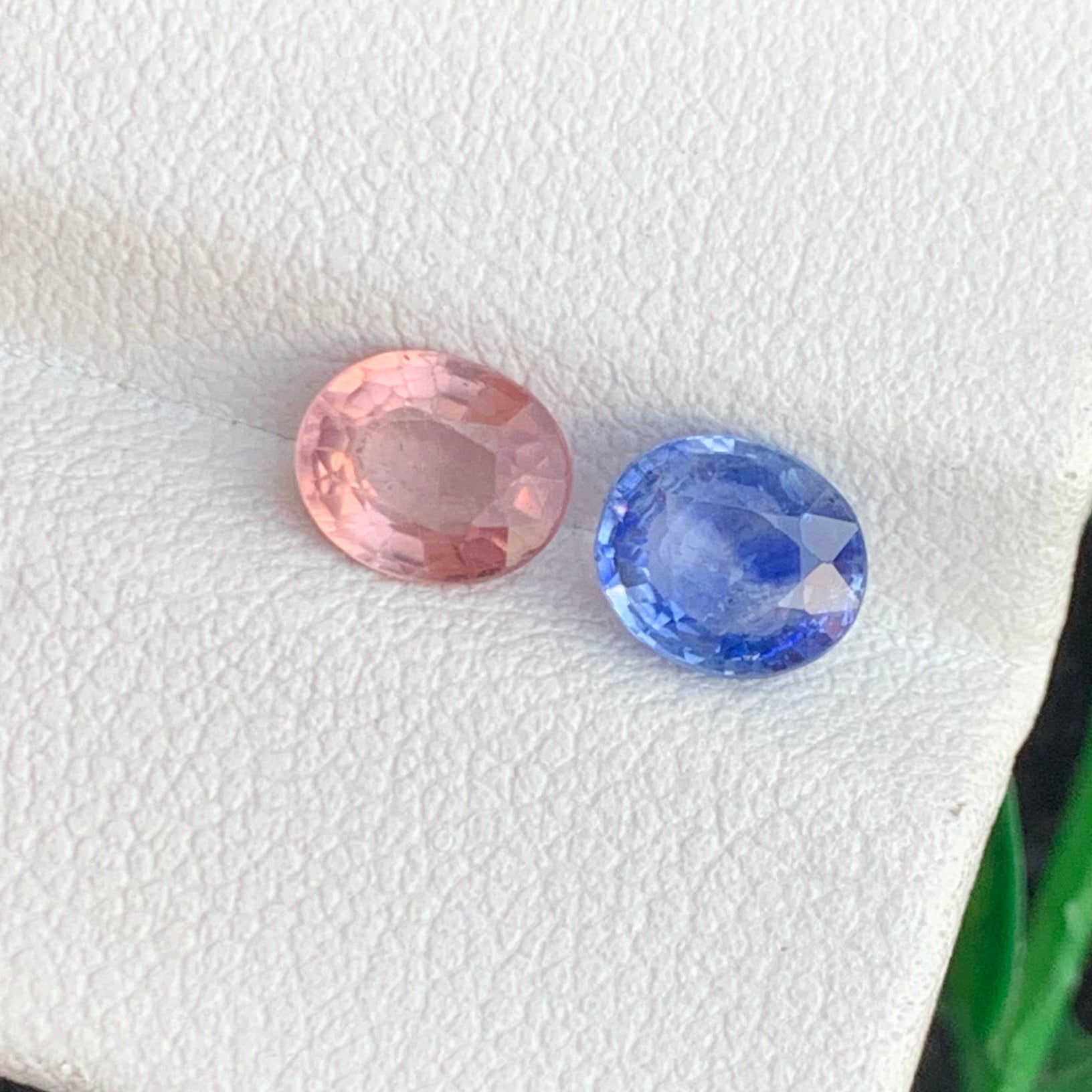 Reverse Sapphire gemstone
Reverse Sapphire jewelry