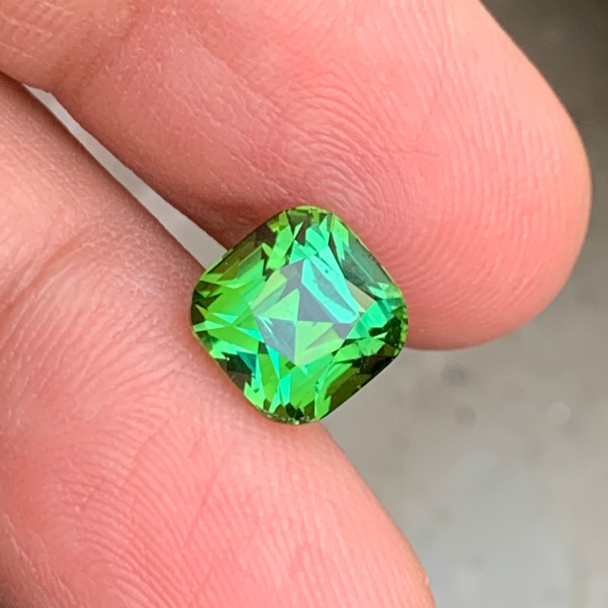 Bluish Green tourmaline