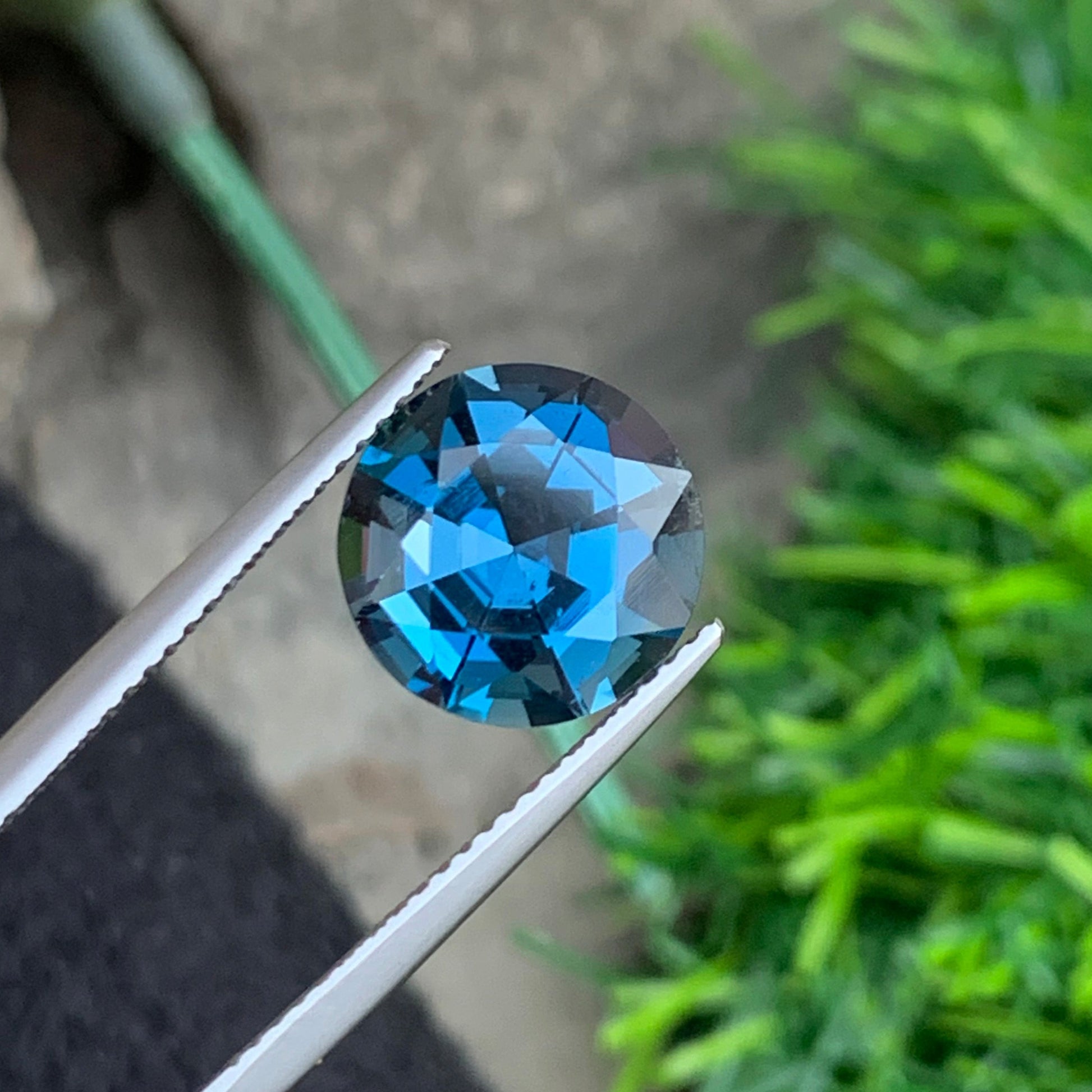 Blue london topaz