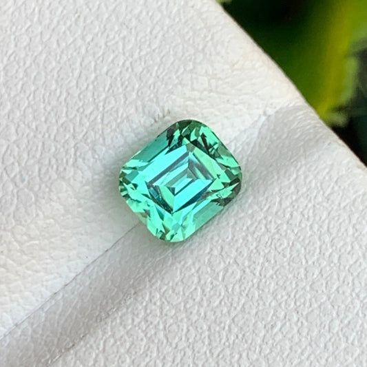 Loose seafoam green tourmaline