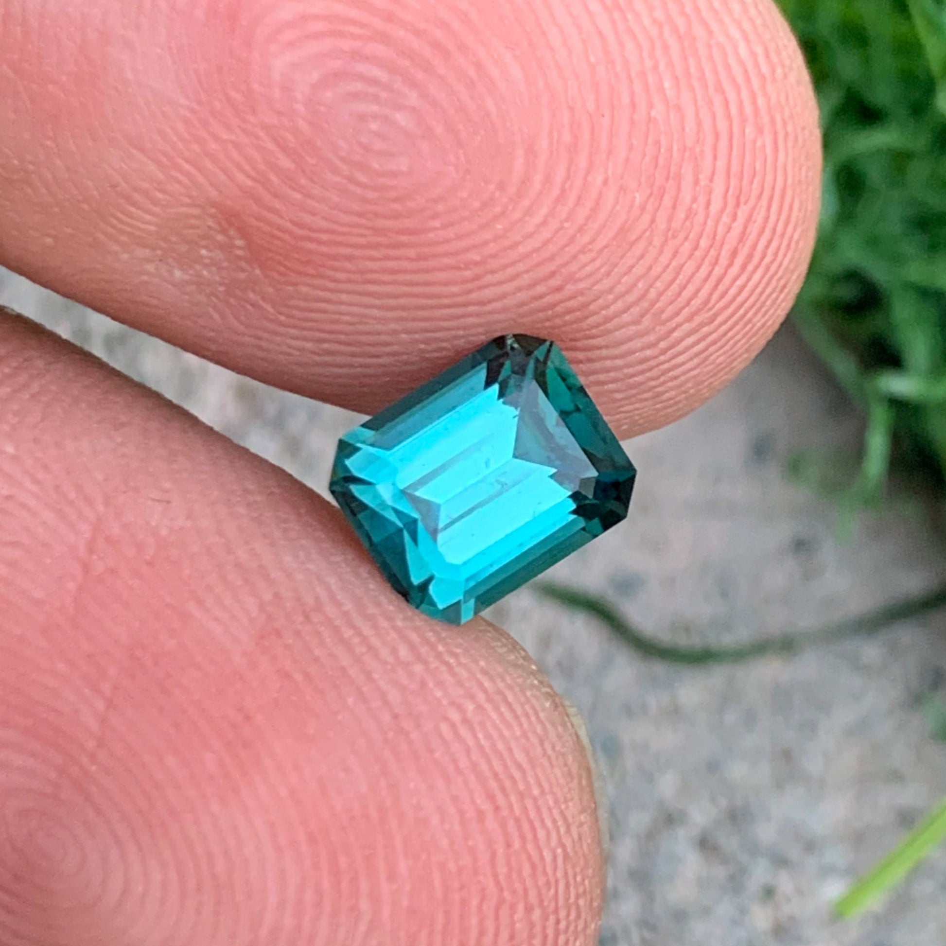 teal blue tourmaline