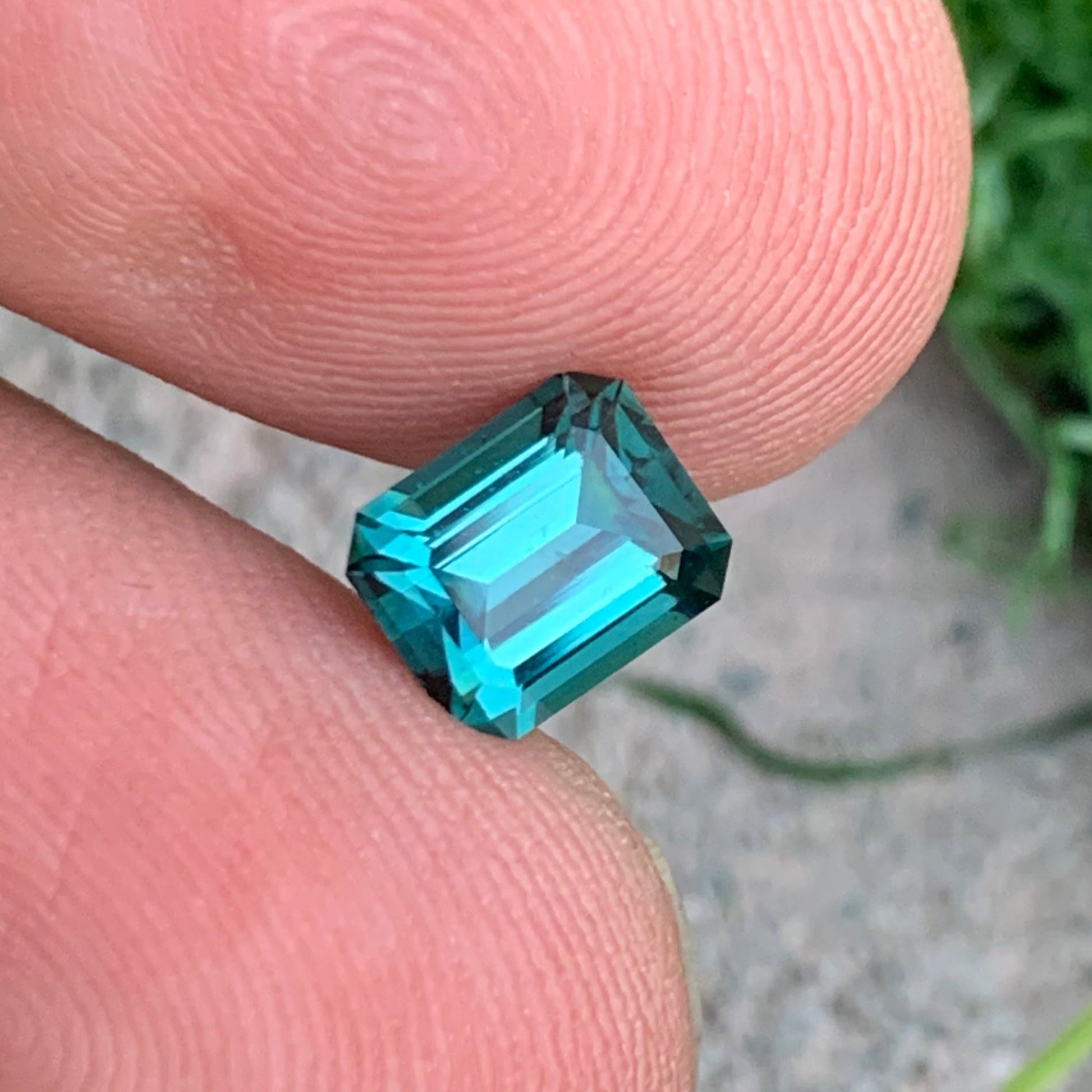 teal blue Gemstone