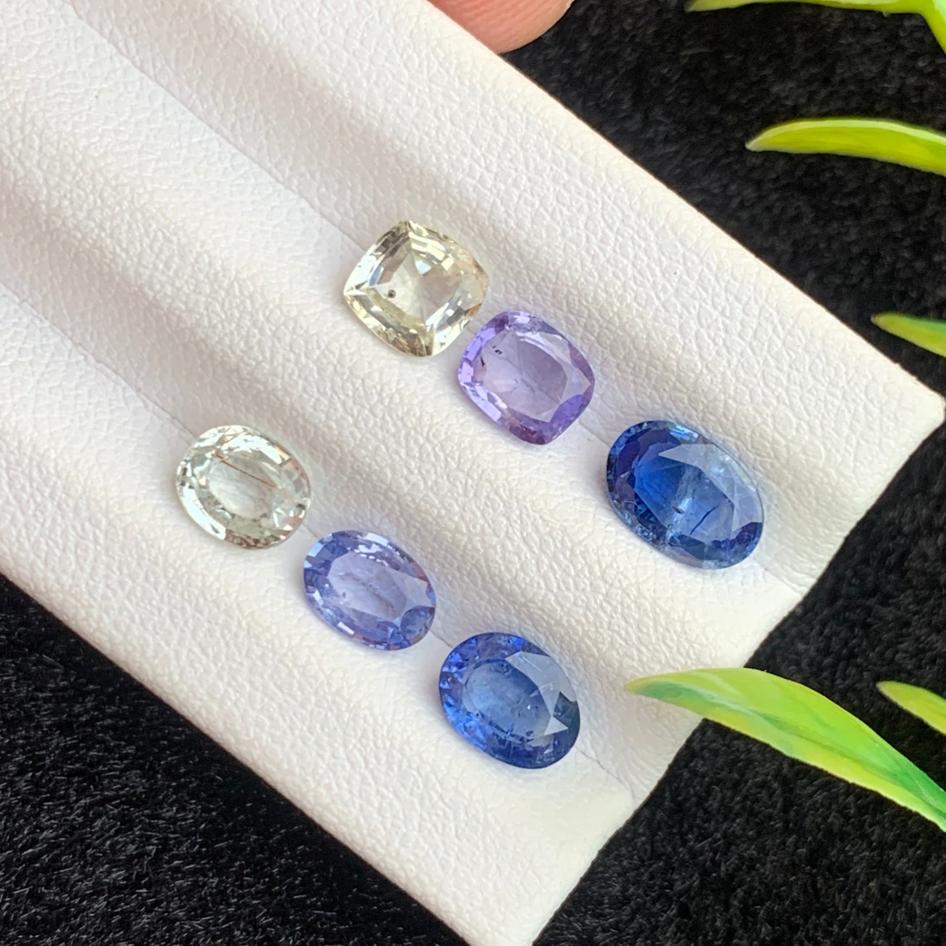  Sapphire ring
 Sapphire pendant