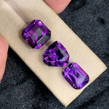Finest Quality Pink Purple Amethyst Gemstone Lot with Gorgeous Shine