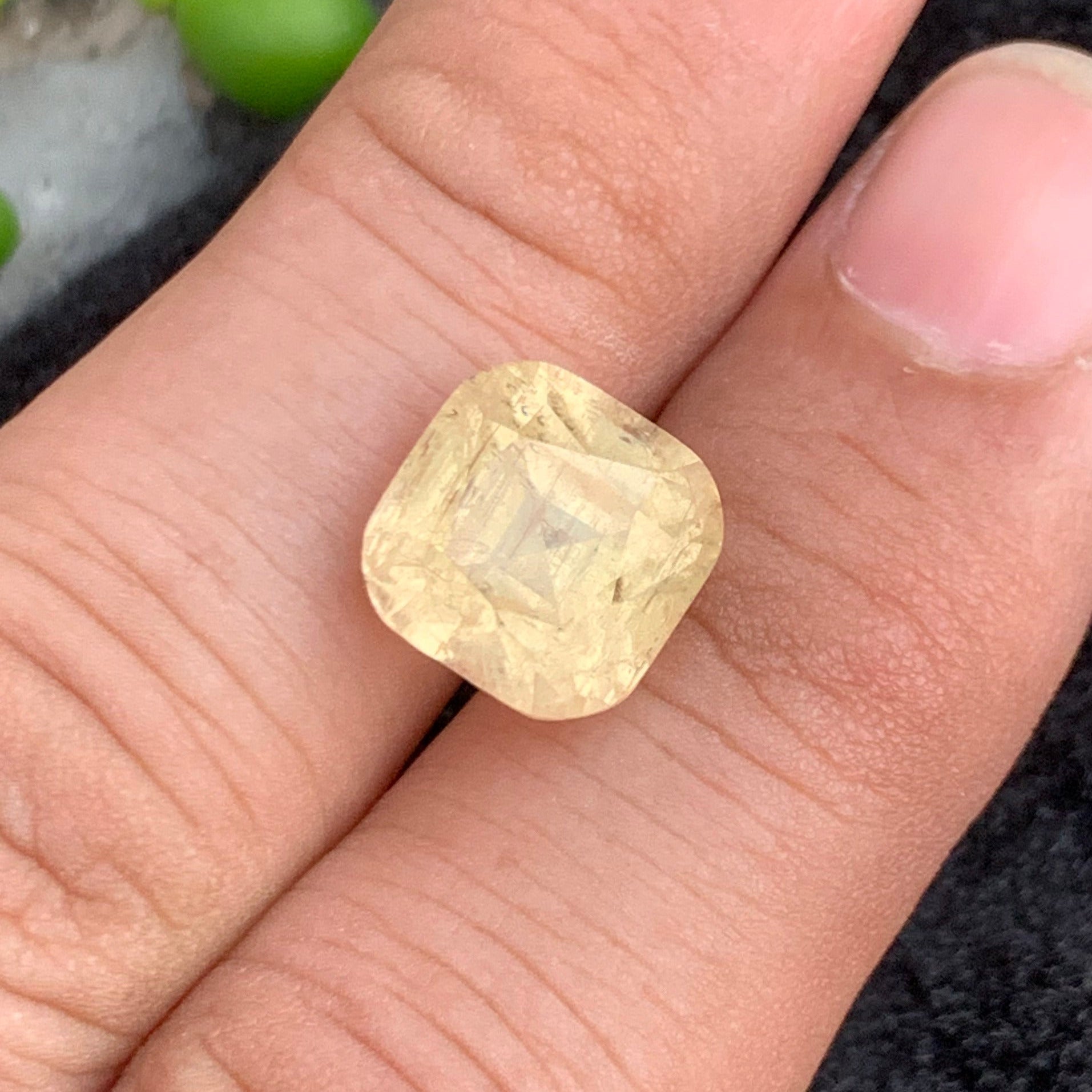 Yellow Tourmaline ringYellow Tourmaline pendant