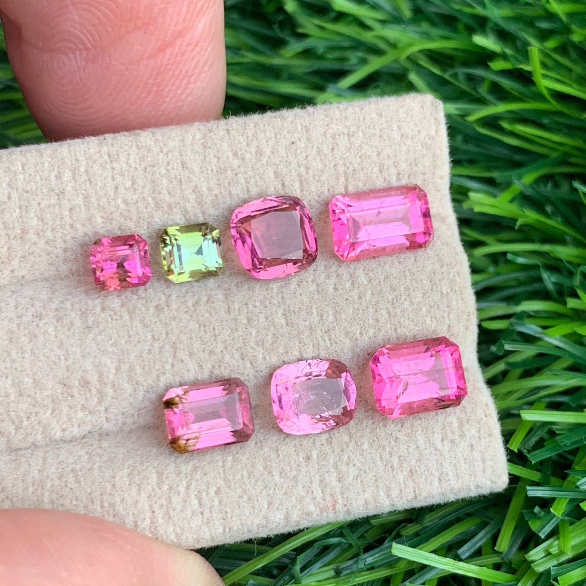  Pink Tourmaline rings
 Pink Tourmaline necklace