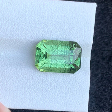 Rutile Green Peridot stone
Rutile Green Peridot jewelry