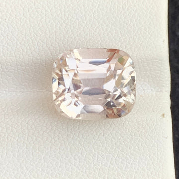 High Quality Natural Golden Topaz with Cushion Cut - 12.10 Carats, Skardu Golden Topaz