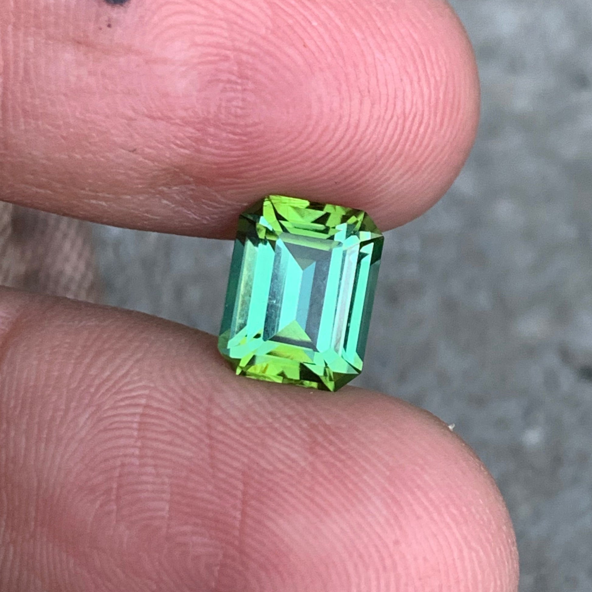 Mint green tourmaline