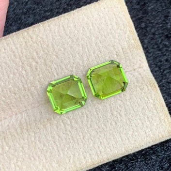 Green Peridot pair
peridot earring pair