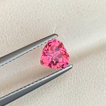 0.95 Carat Heart Cut Pink Gemstone from Afghanistan – Natural & Eye Clean | One Step Gems