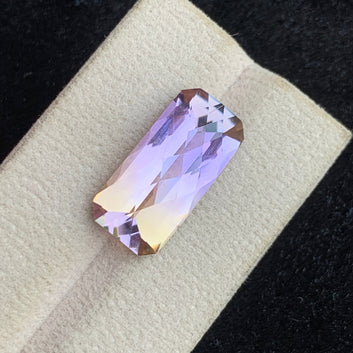 11.40 Carats Loose Ametrine Gemstone with Fancy Cut, Loup Clean Clarity