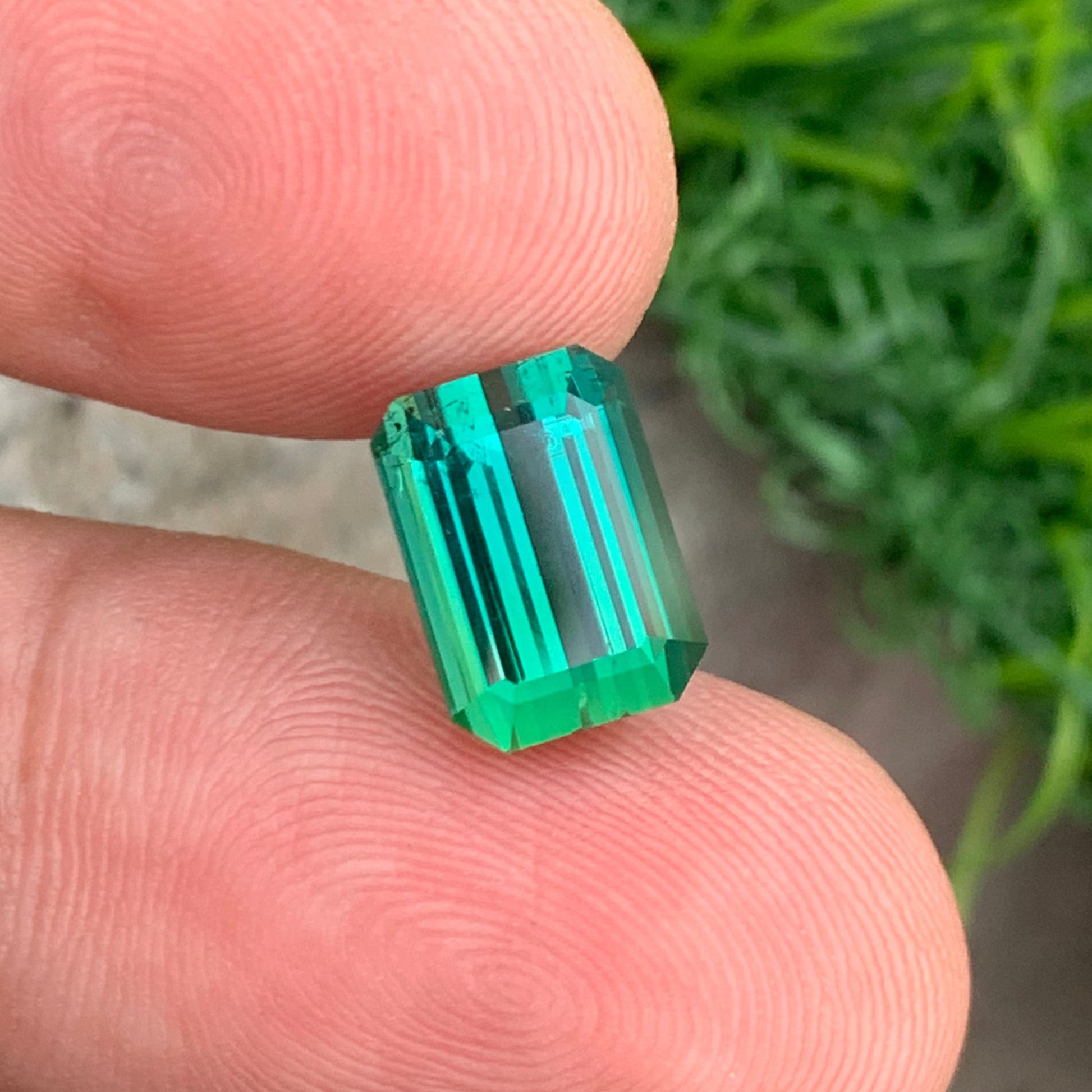 Bluish Green Tourmaline