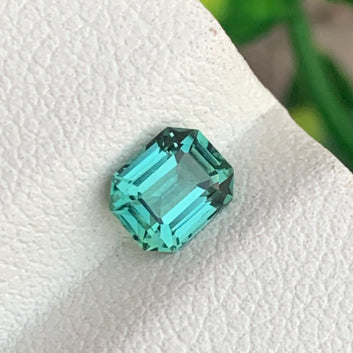 Bluish Green Tourmaline ring
Bluish Green Tourmaline pendant

