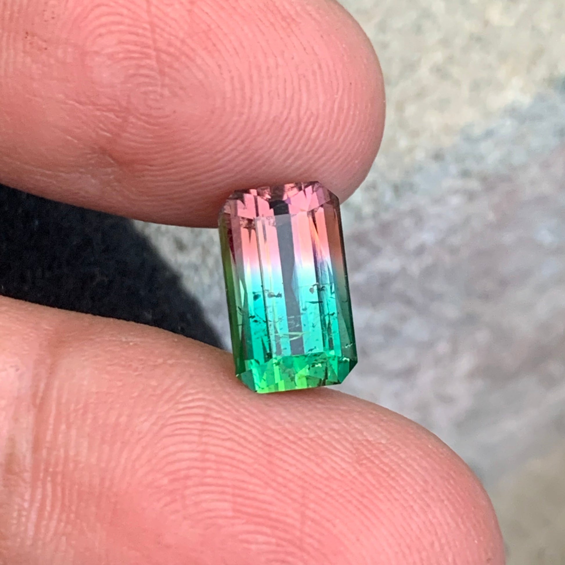 Bicolor Tourmaline