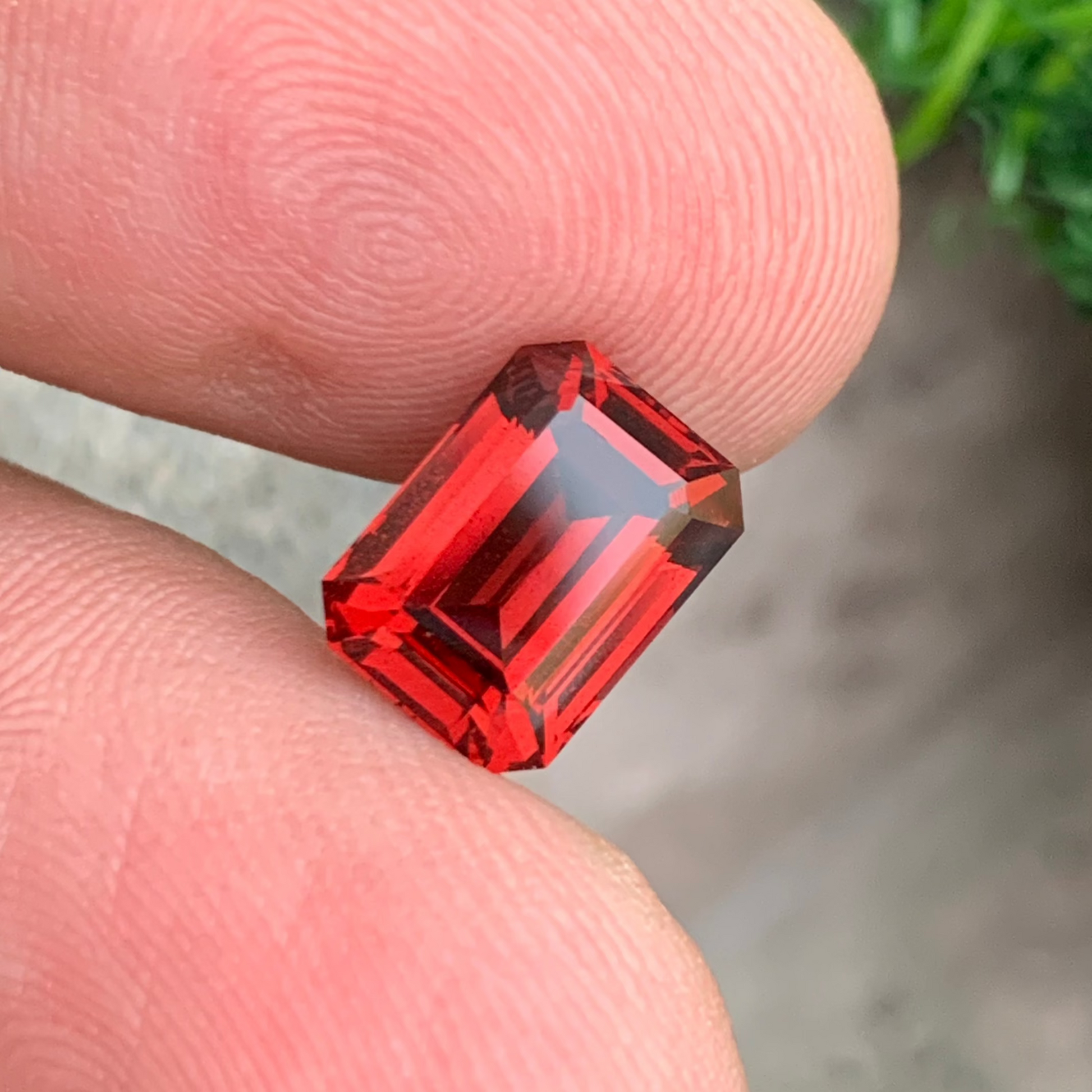 Loose Red Garnet