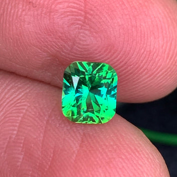 loose bluish green tourmaline