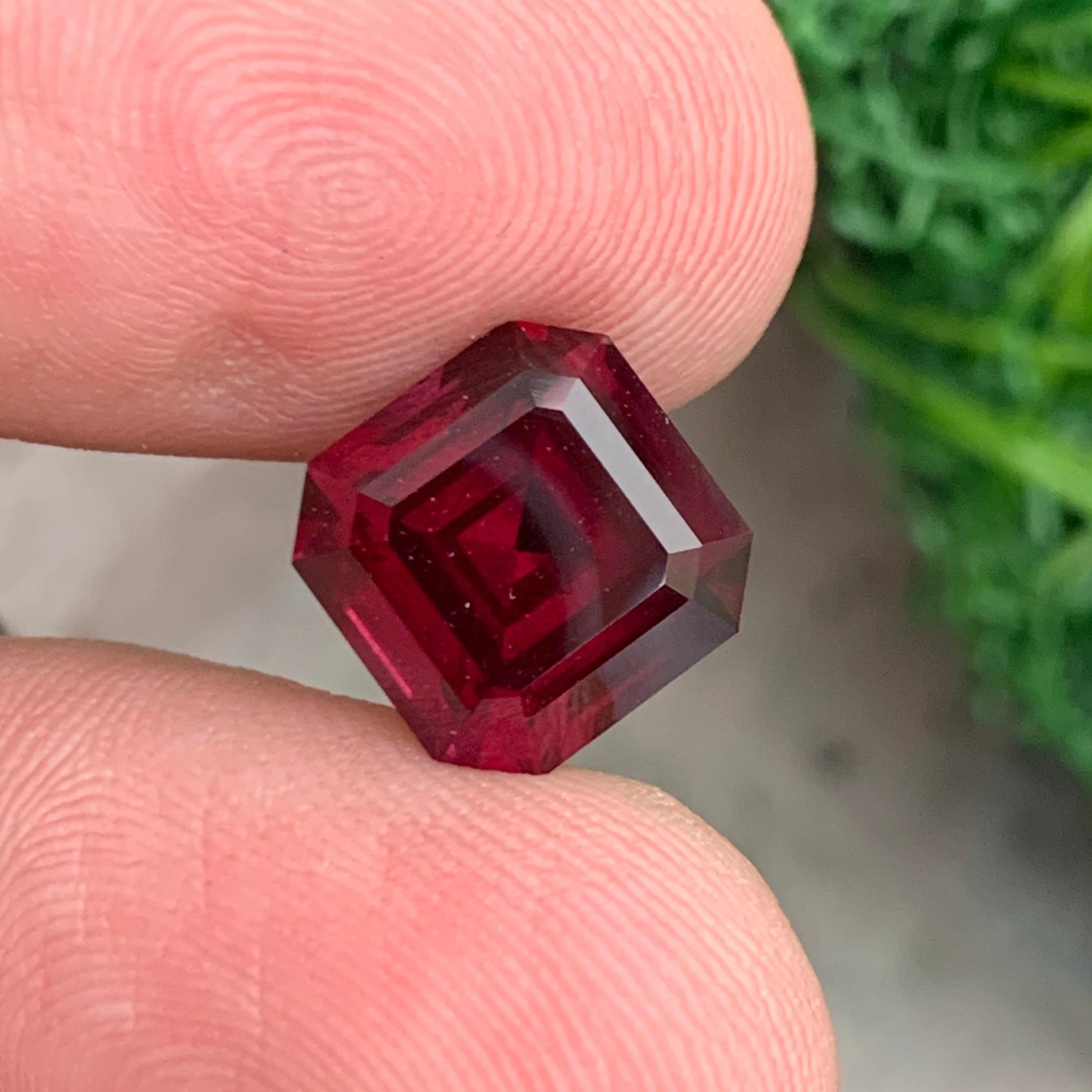 Pink Garnet stone