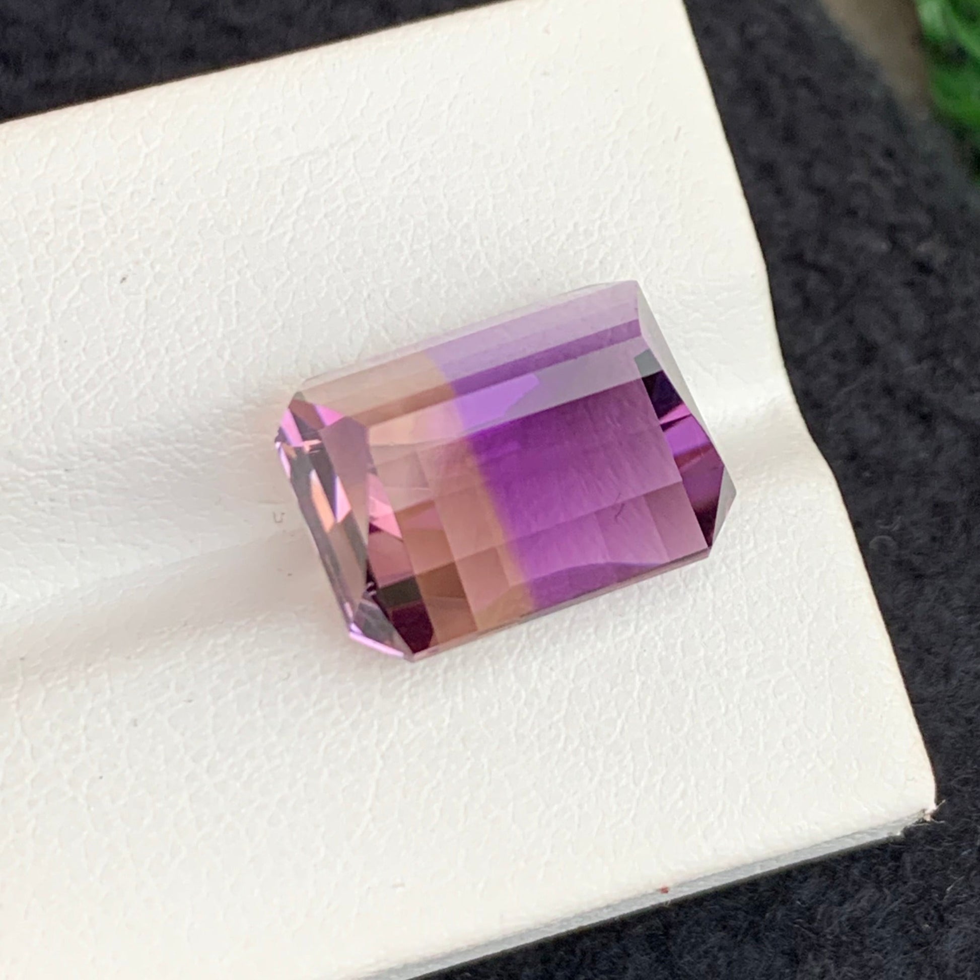 Ametrine stone