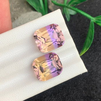 Ametrine pair