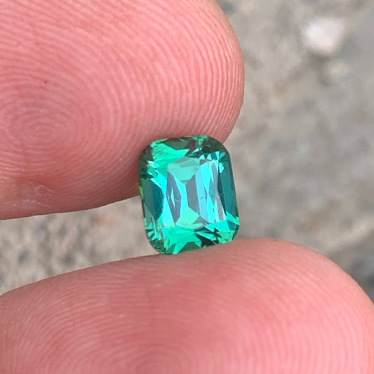 Greenish Lagoon Tourmaline ring
 Lagoon Tourmaline pendant