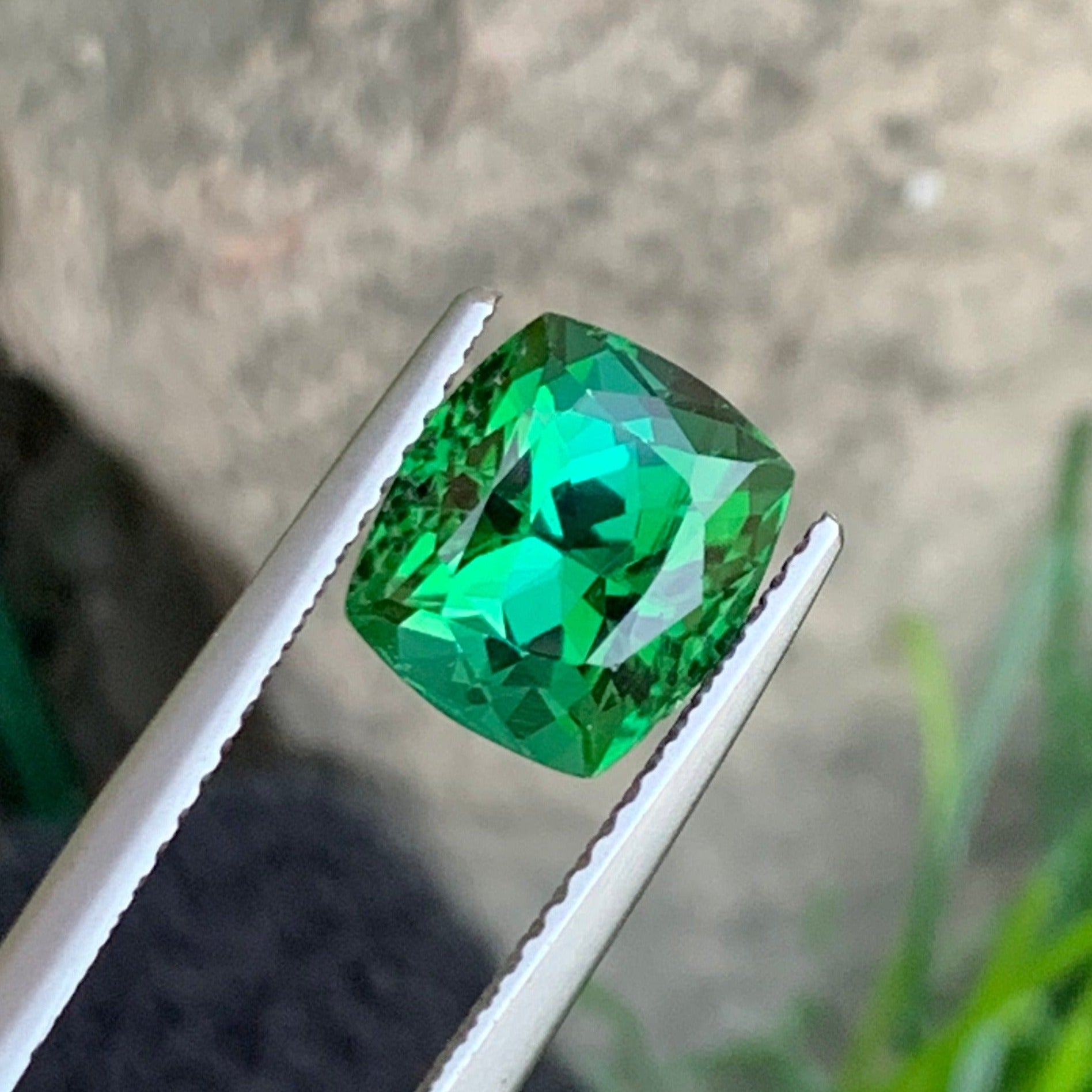 bluish green tourmaline