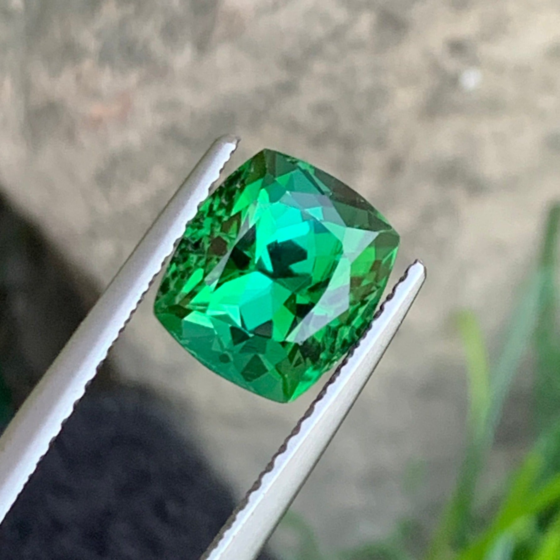 bright green tourmaline