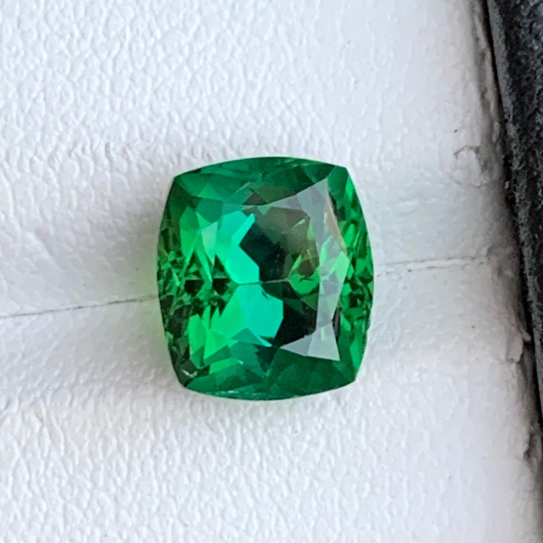 fresh green tourmaline