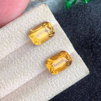 Honey Citrine earrings
Honey Citrine pair