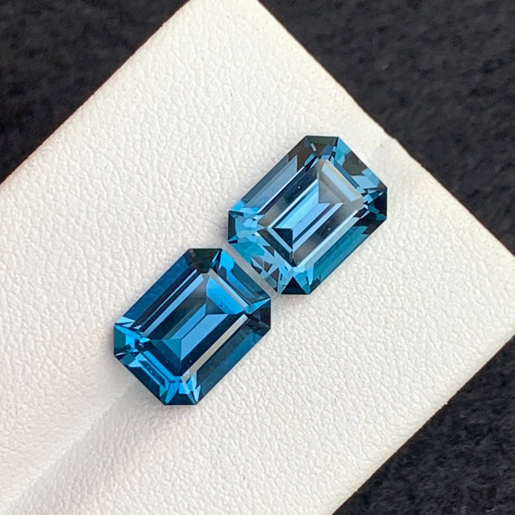   blue topaz pair