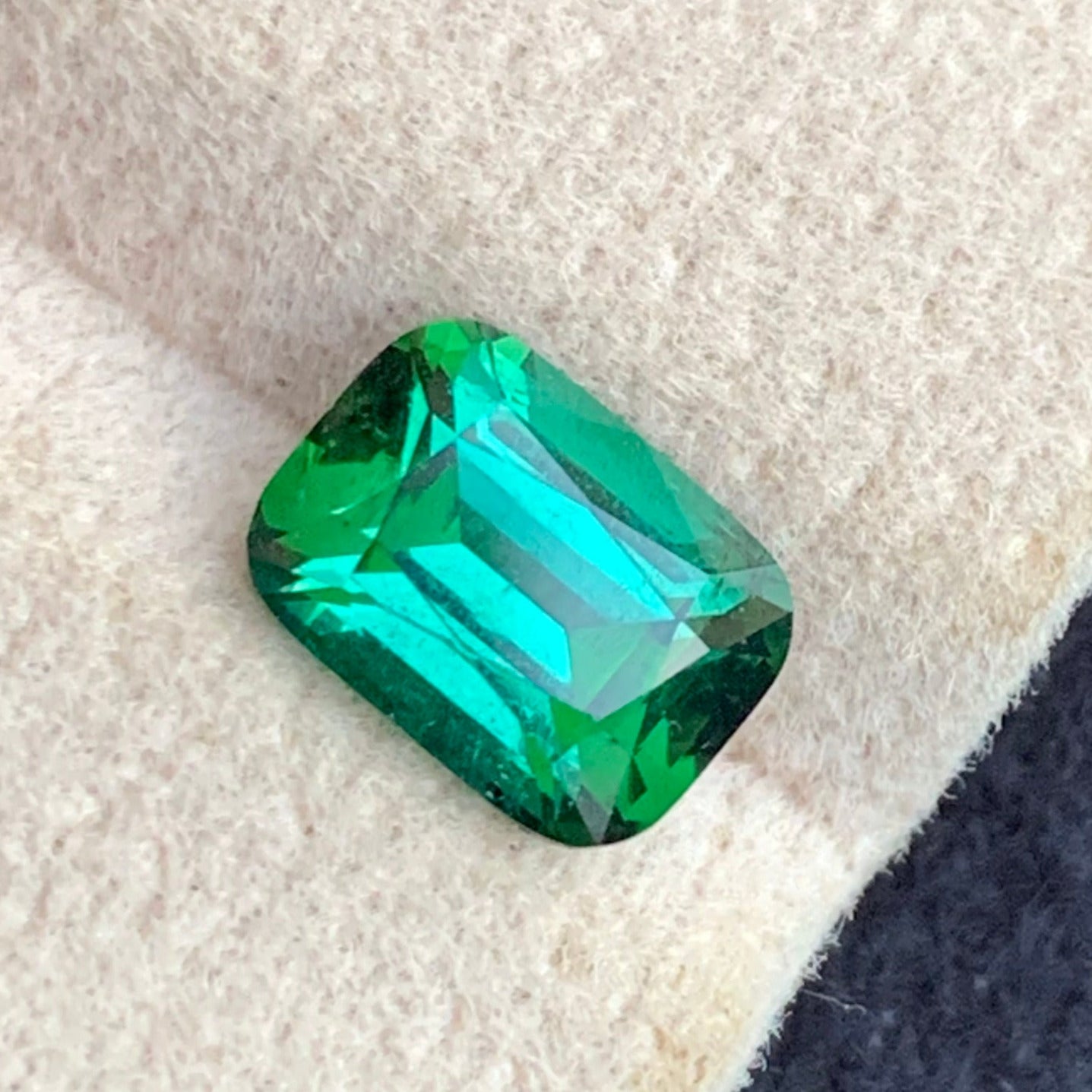 Bluish Green Tourmaline ring