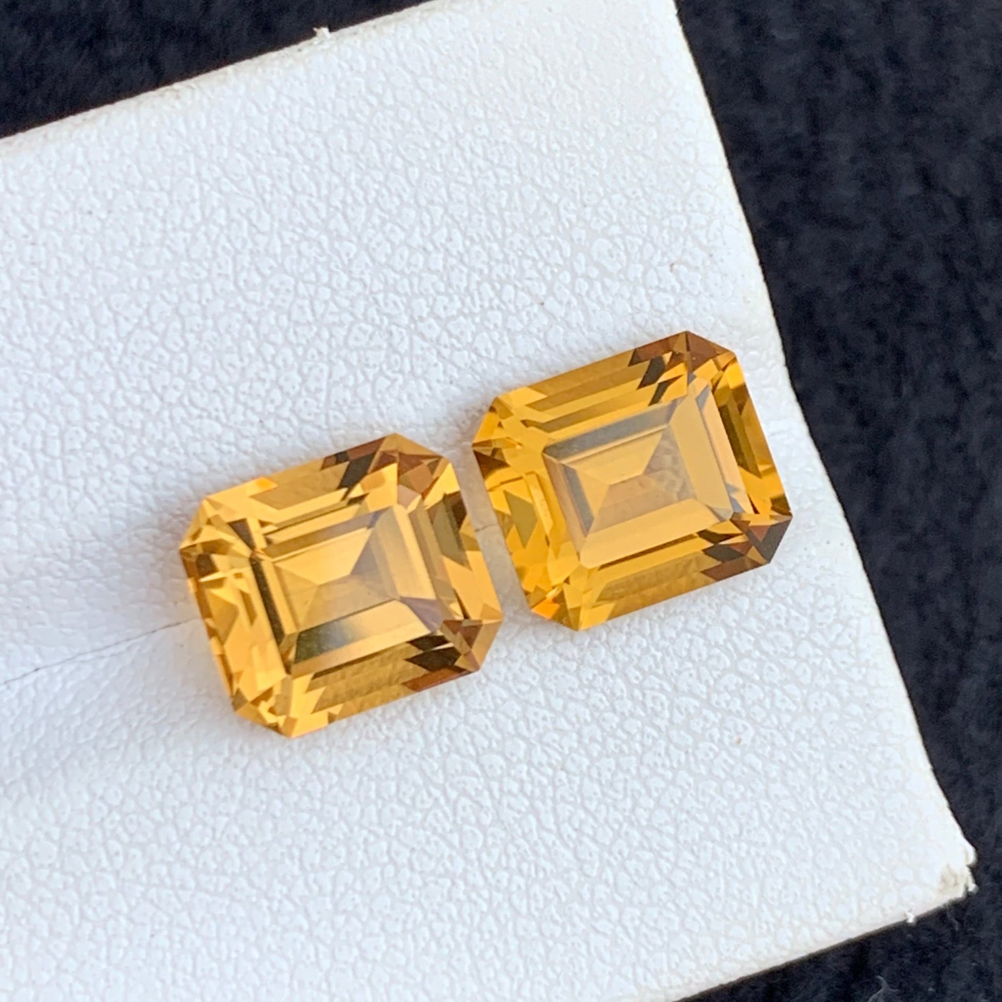 citrine Earring Pair