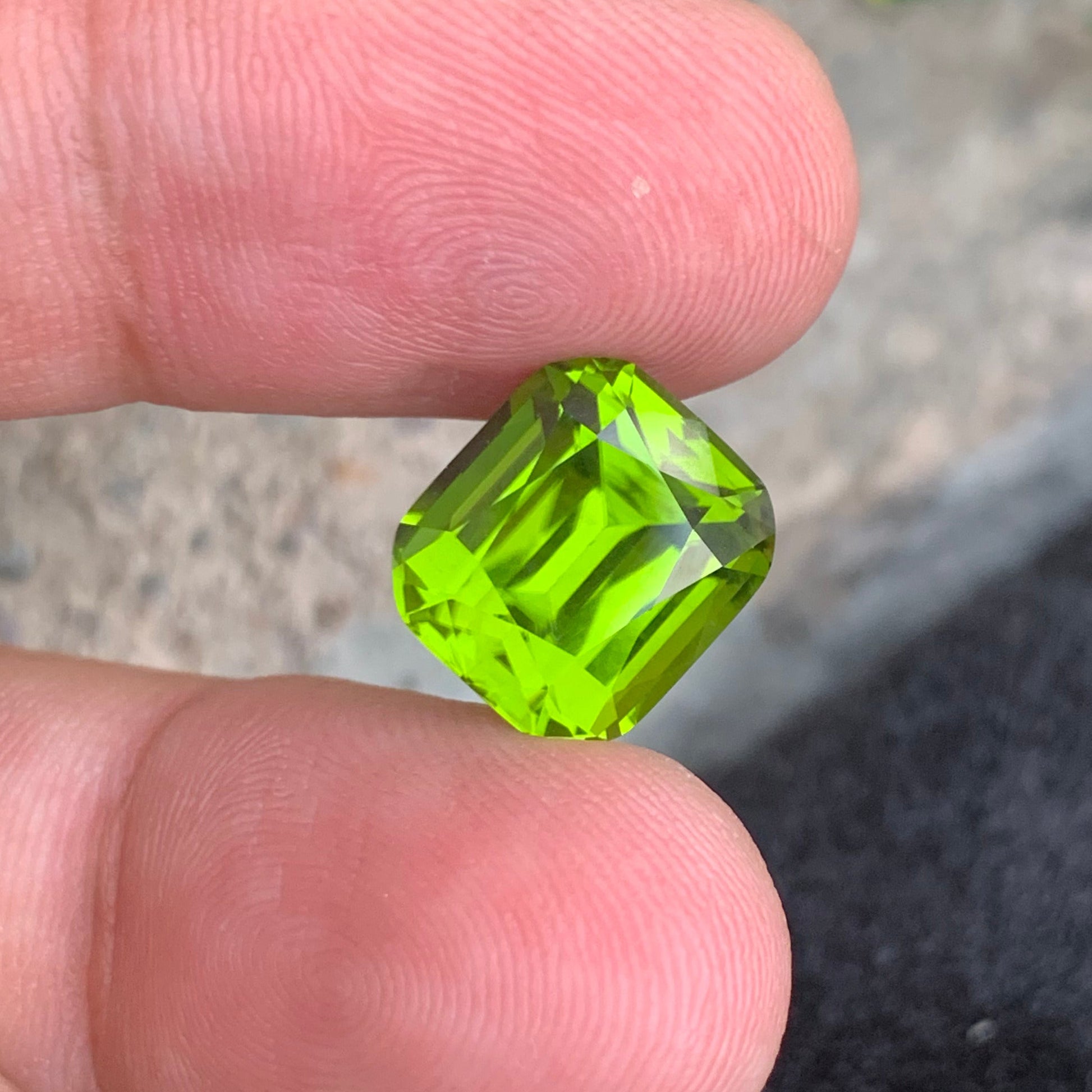 Green Peridot ring 
Green Peridot  pendant
