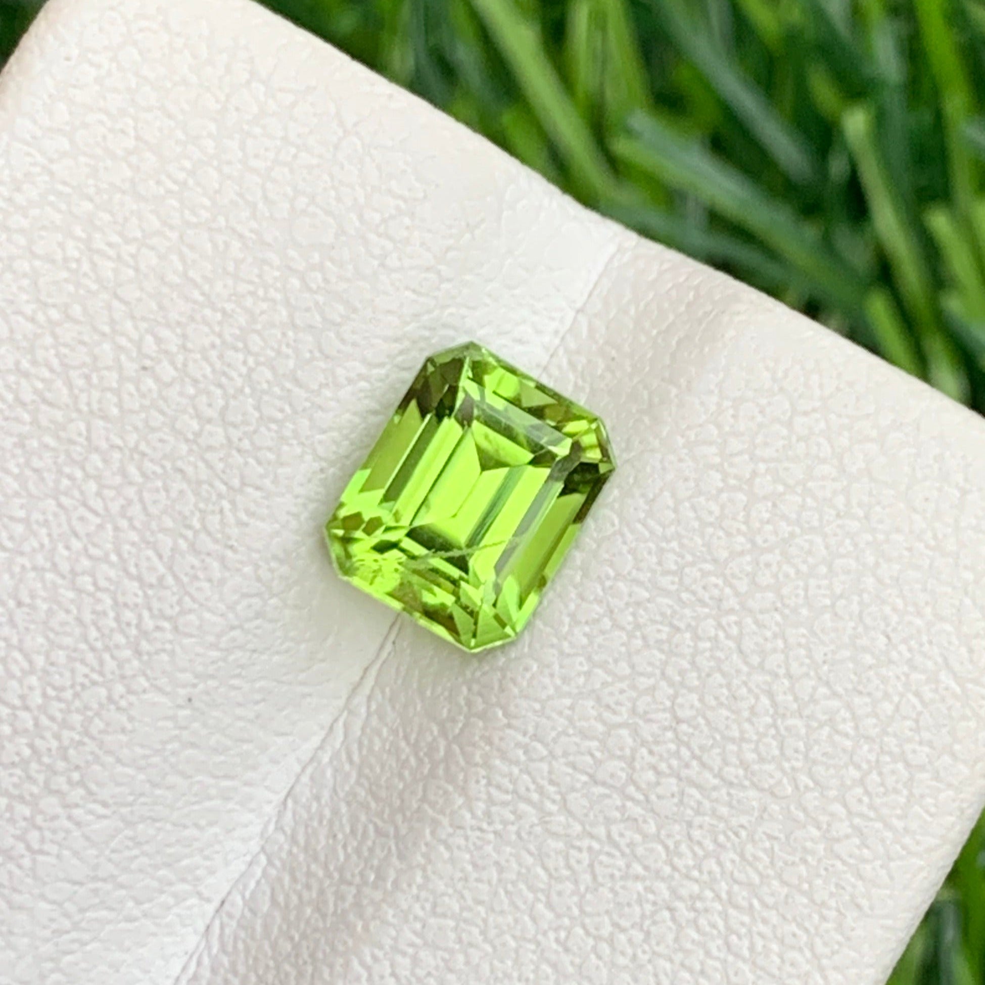 Yellow Green gemstone