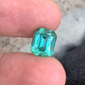 Bluish Green Tourmaline ring
Bluish Green Tourmaline pendant