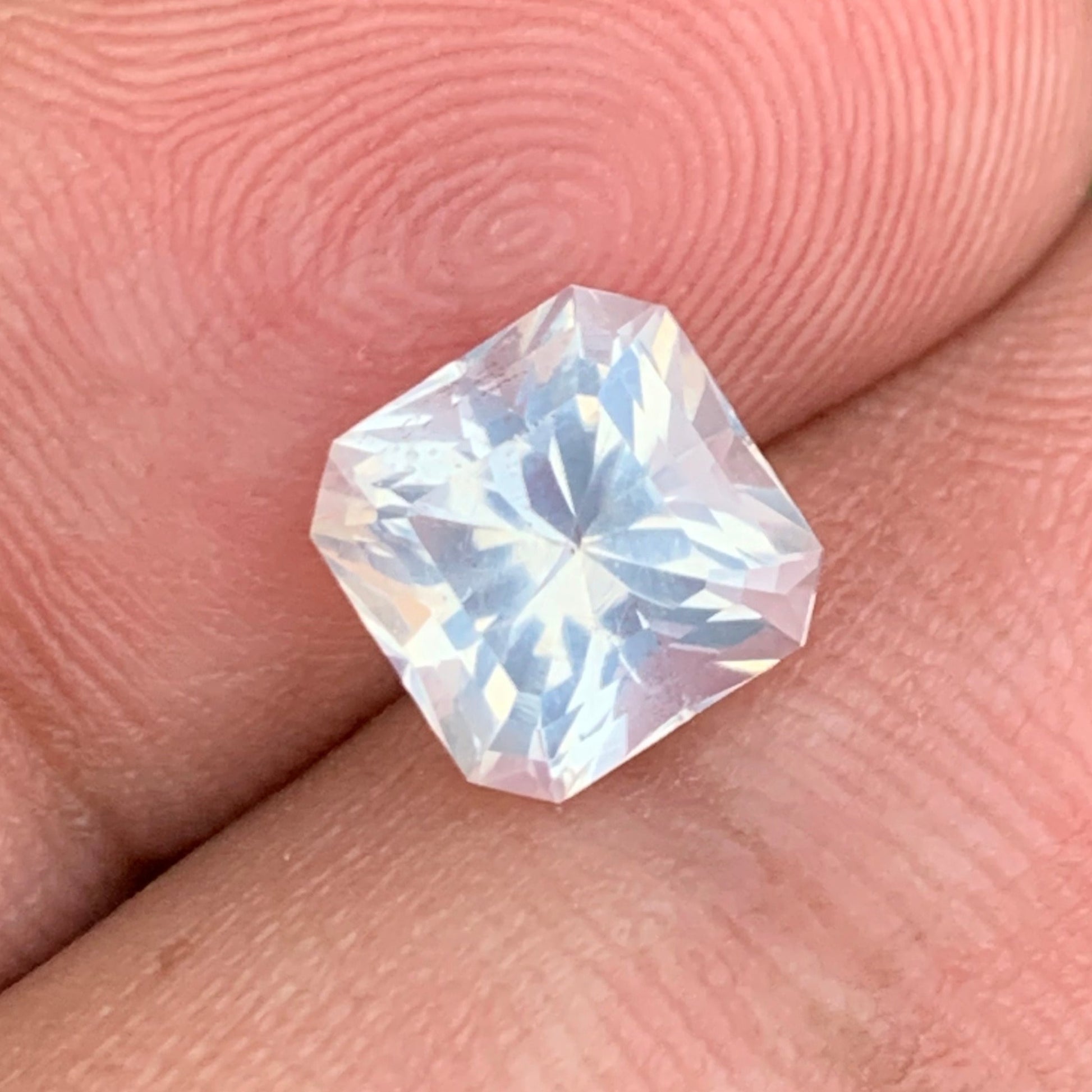 white gemstone