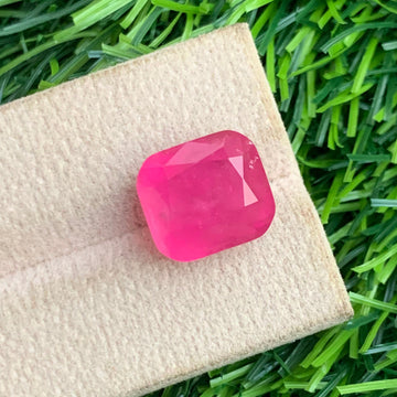 10.05 Carats Pink Rubellite Tourmaline Gemstone – Cushion Cut from Afghanistan