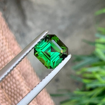 bright green gemstone