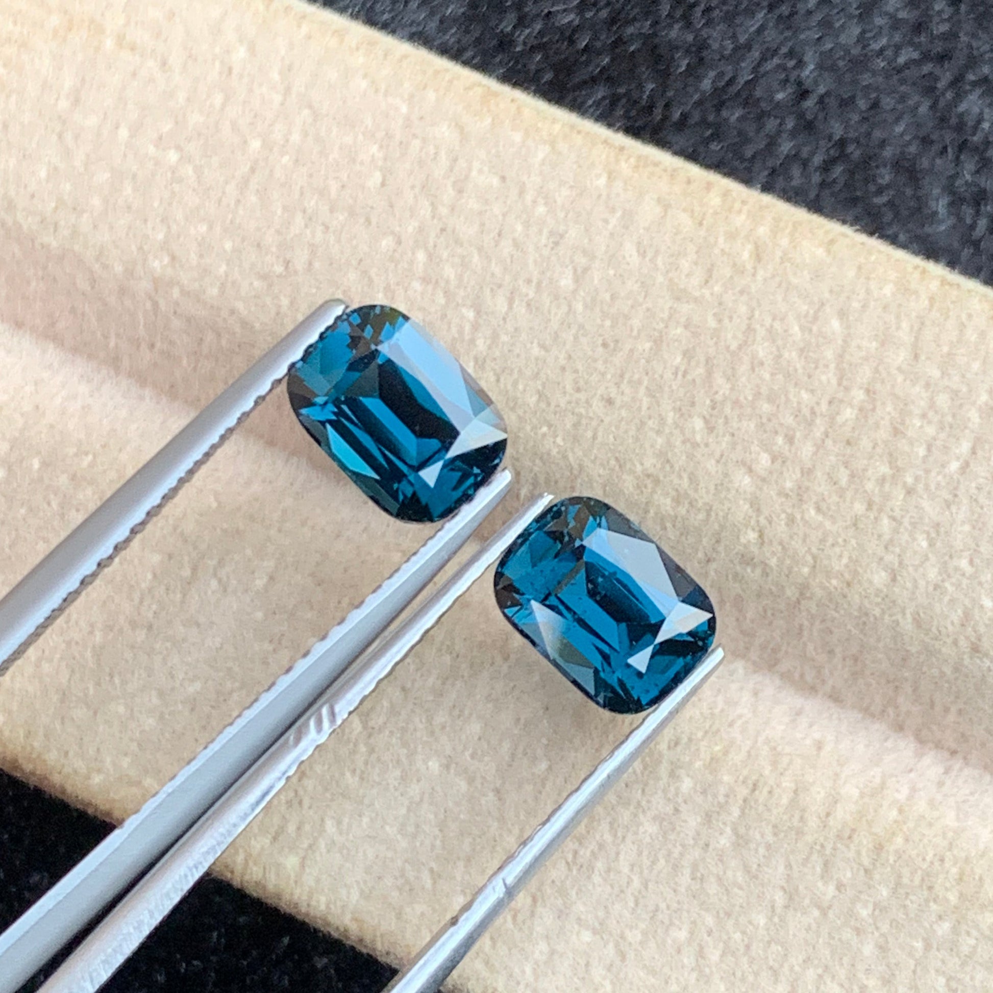 Loose Blue Spinel Pair