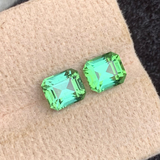 Bluish Green Tourmaline earings
Bluish Green Tourmaline pair