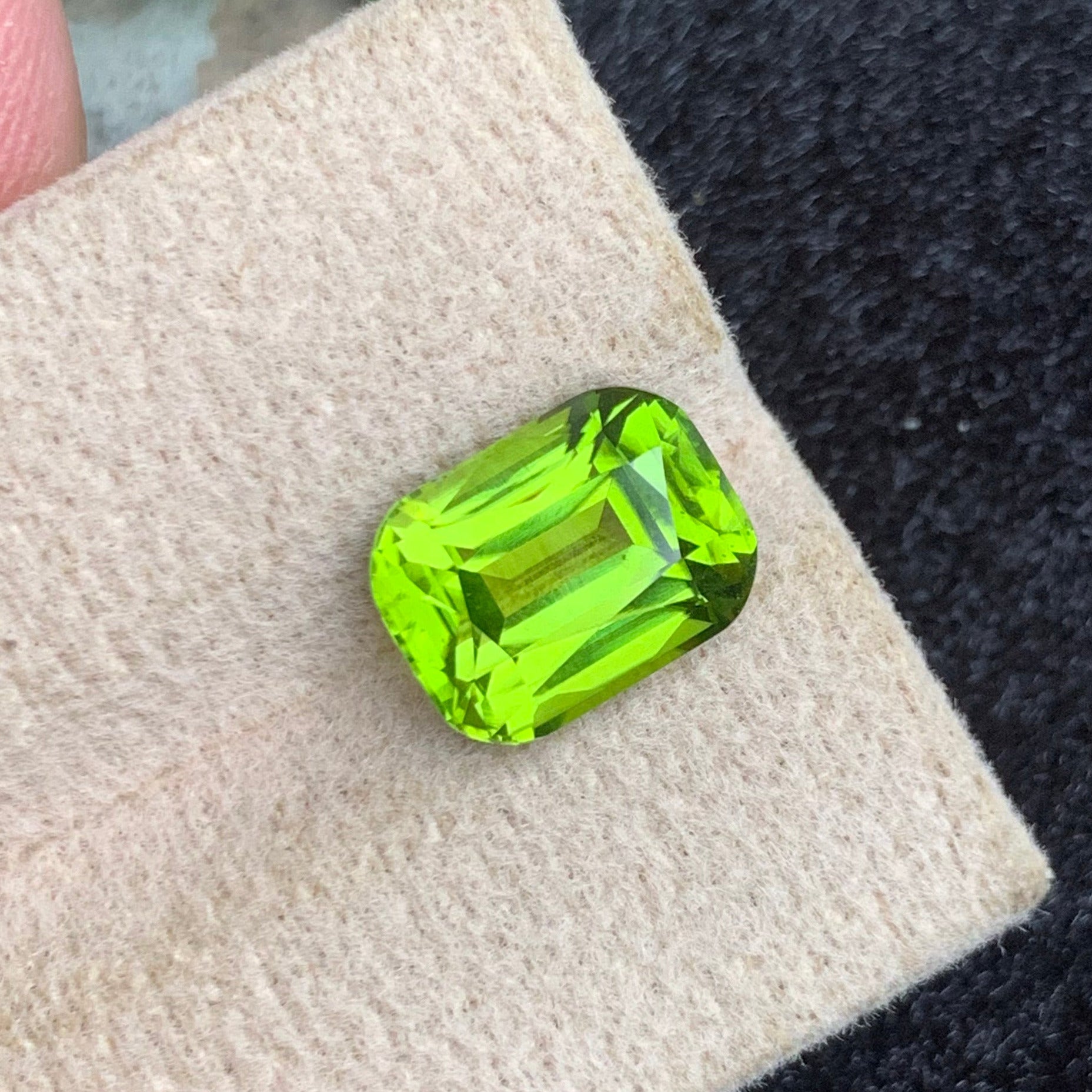  Green Peridot ring
 Green Peridot pendant