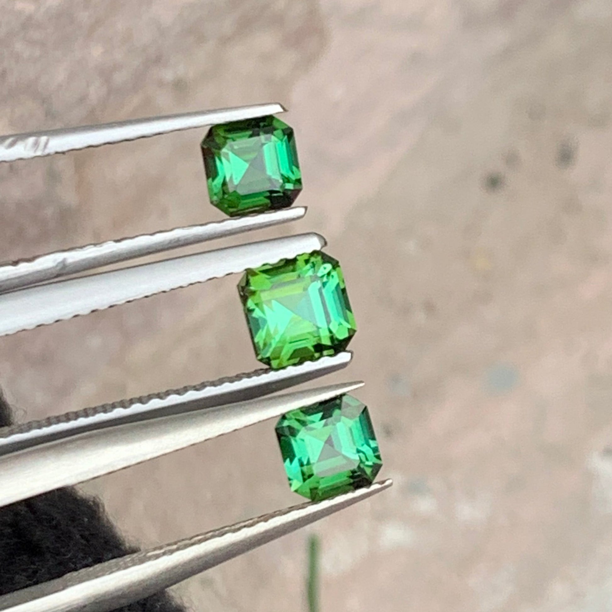 Tourmaline ring set