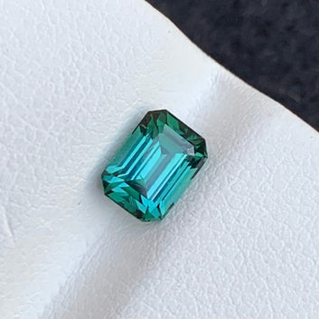 Loose Bluish green tourmaline