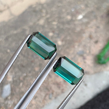 Lagoon Tourmaline pair
Lagoon Tourmaline earrings