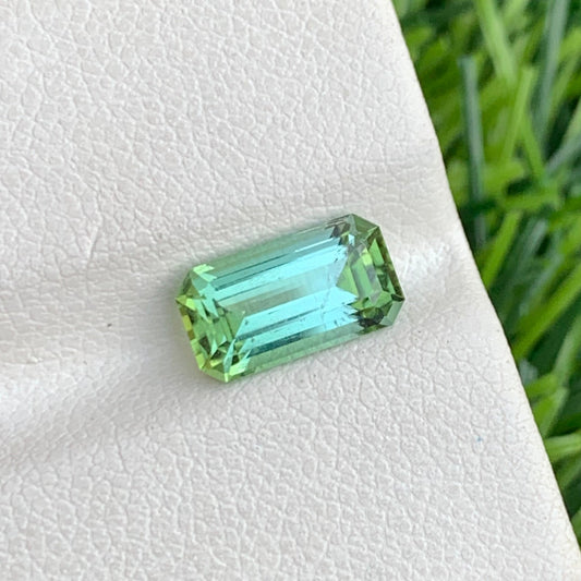 blue green tourmaline