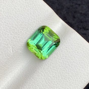 bright forest green tourmaline