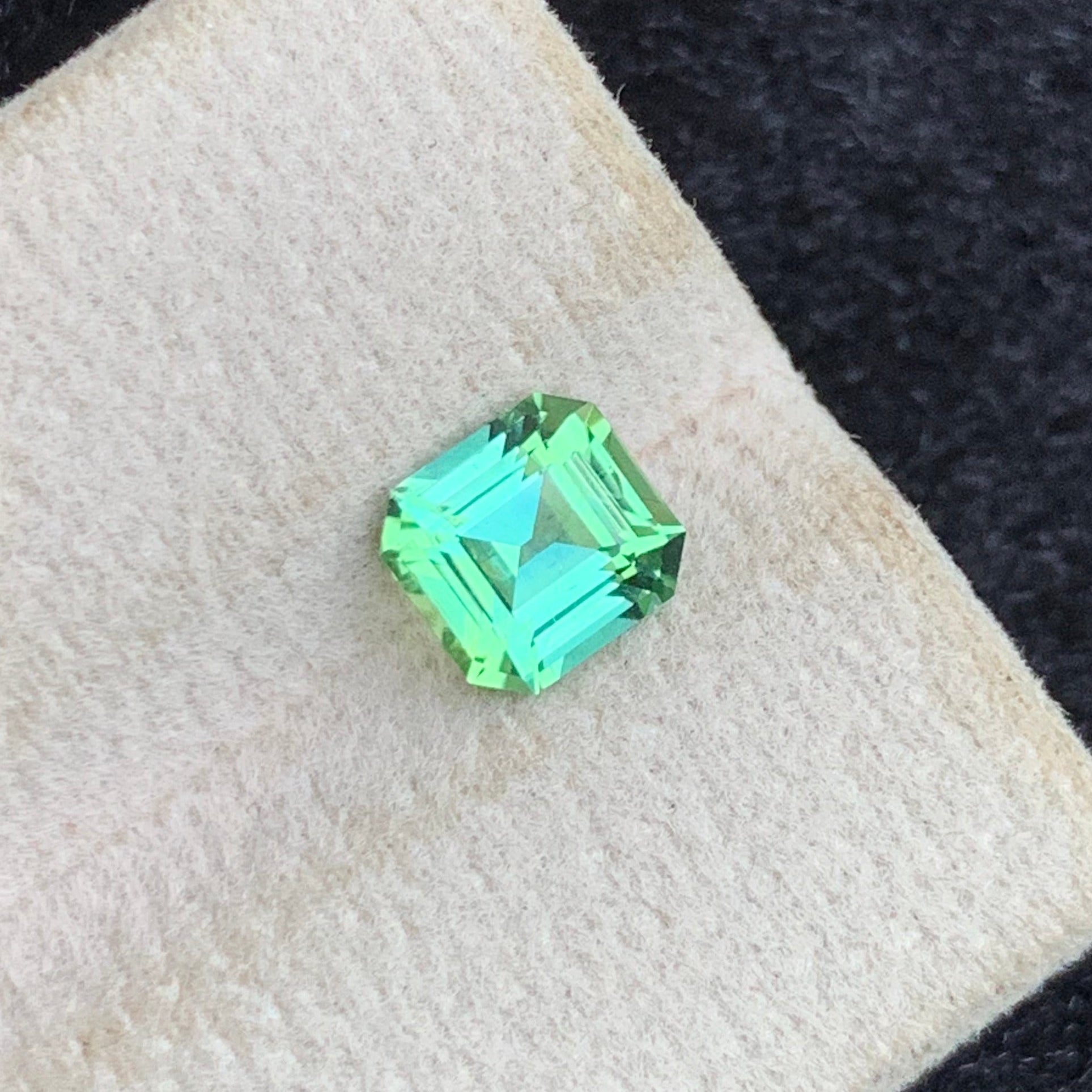 mint green tourmaline